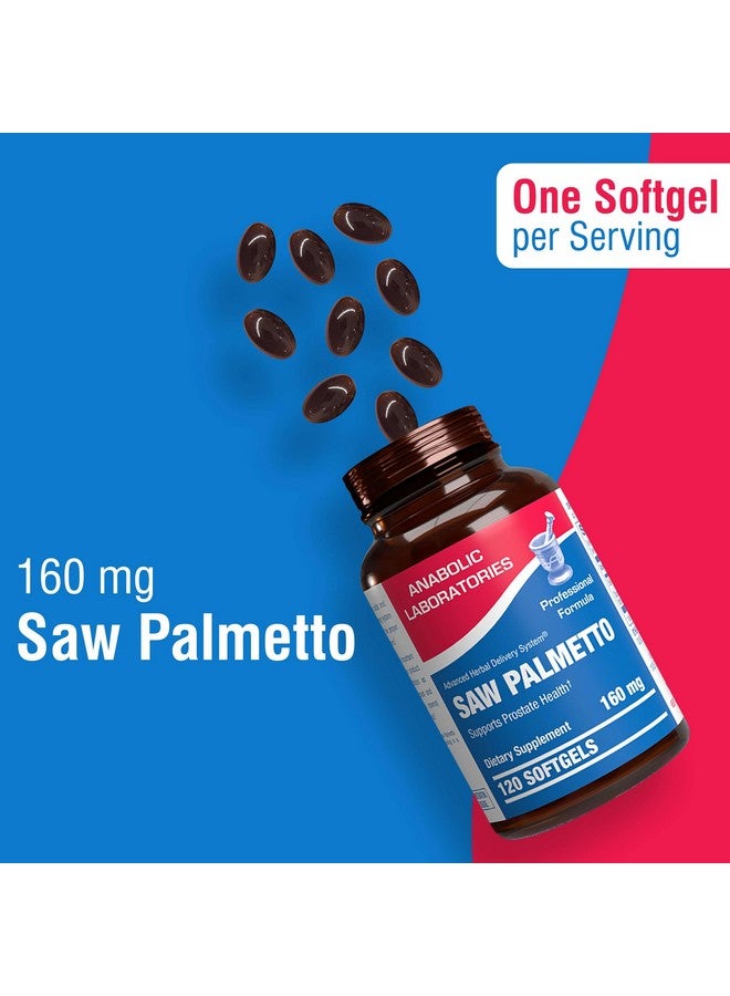Anabolic Laboratories High Absorption Saw Palmetto for Men - Herbal Urinary and Prostate Health Supplement for Men with Saw Palmetto Extract - Non-GMO & Made in The USA in cGMP Facilities - Up to 120 Servings - Image 3
