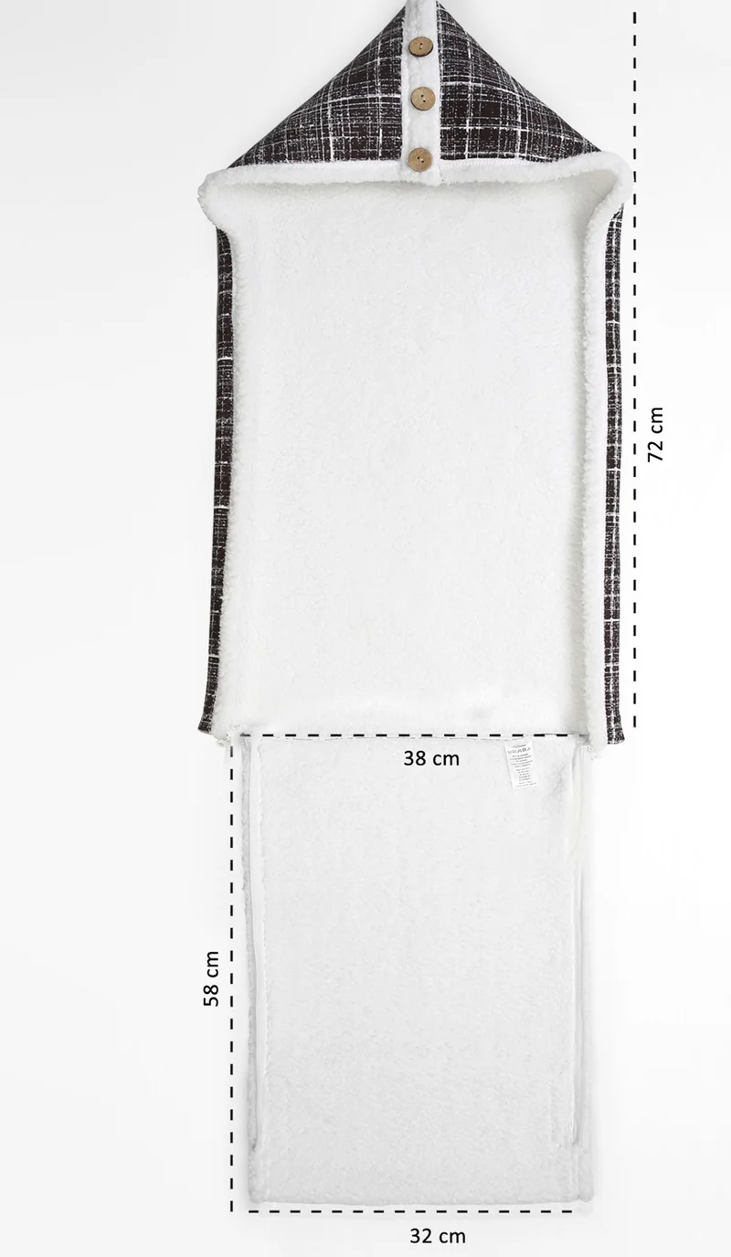 Hamur Fluffy Baby Outer Swaddle Sleeping Bag Blanket BB-506