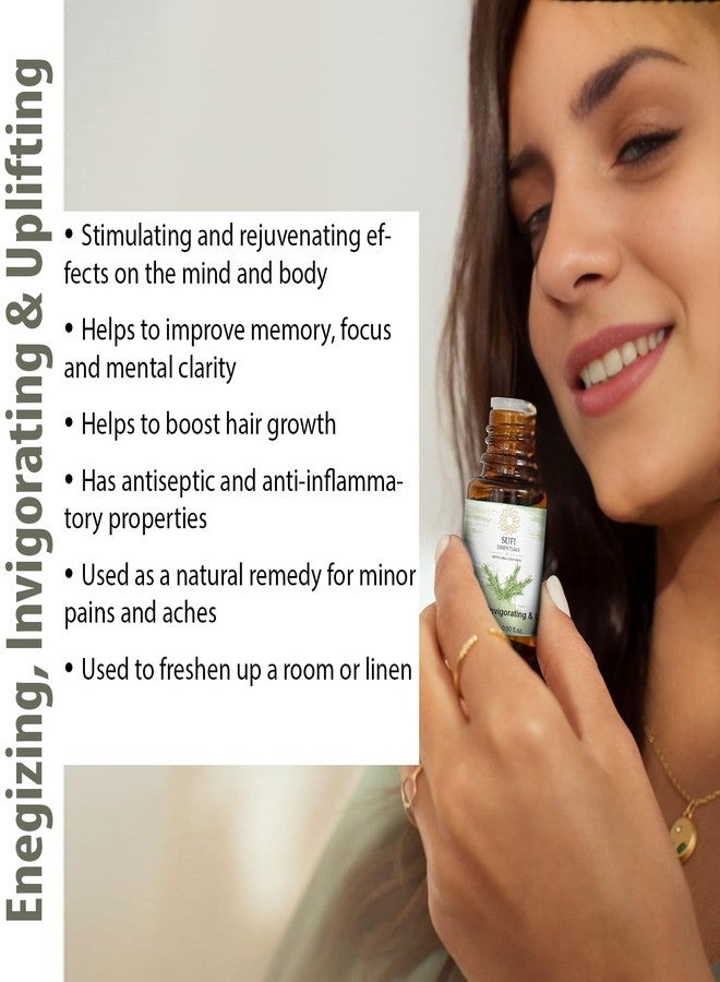 SUFI ESSENTIALS زيت إكليل الجبل العطري من صوفي إسينشالز® لنمو الشعر والتحكم في تساقطه | نقي 100%، طبيعي، غير دهني، وغير مخفف | مناسب للنساء والرجال | 15 مل - Image 3