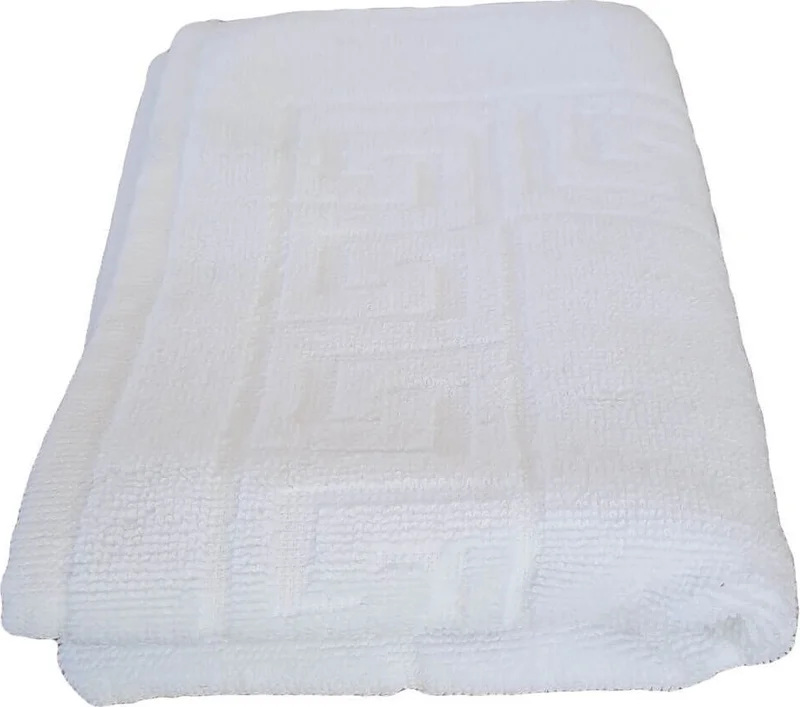 هيبسين راكيب Rival of All 2 Pack Footprint Bath Mat 100 Cotton Foot Towels 50 x 70 cm