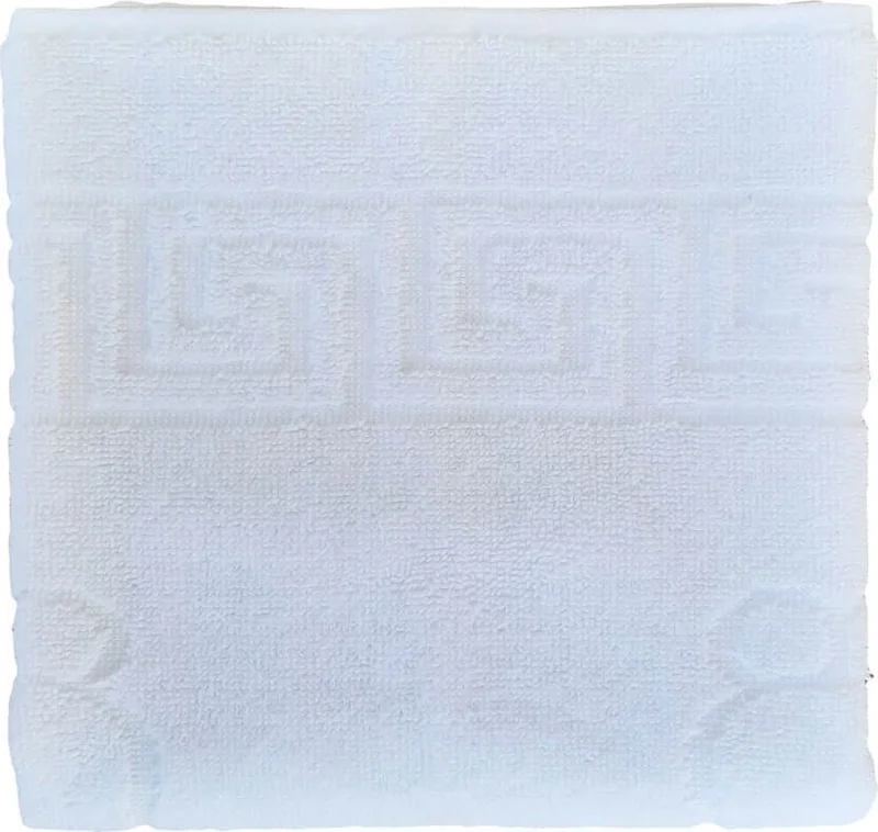 هيبسين راكيب Rival of All 2 Pack Footprint Bath Mat 100 Cotton Foot Towels 50 x 70 cm