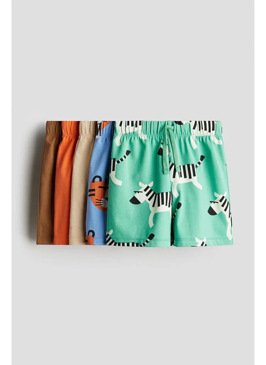 H&M 5-Pack Pull-On Shorts