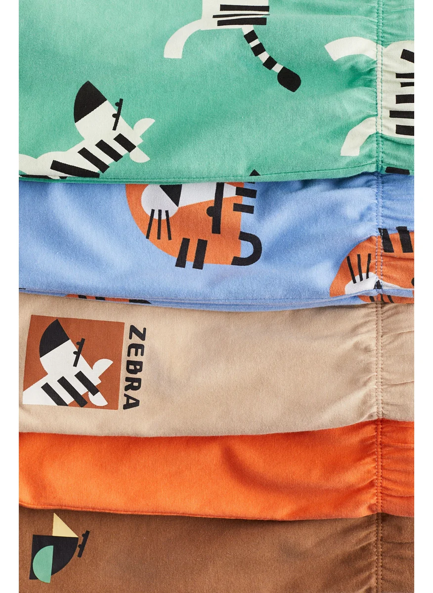 H&M 5-Pack Pull-On Shorts