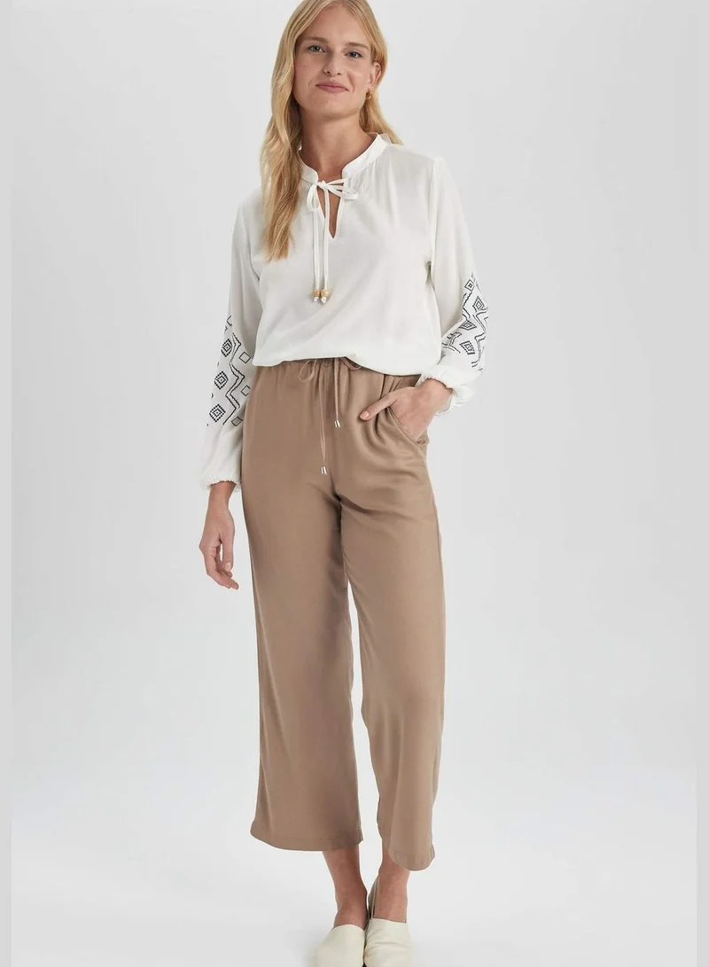 DeFacto Woman Woven Long Sleeve Blouse