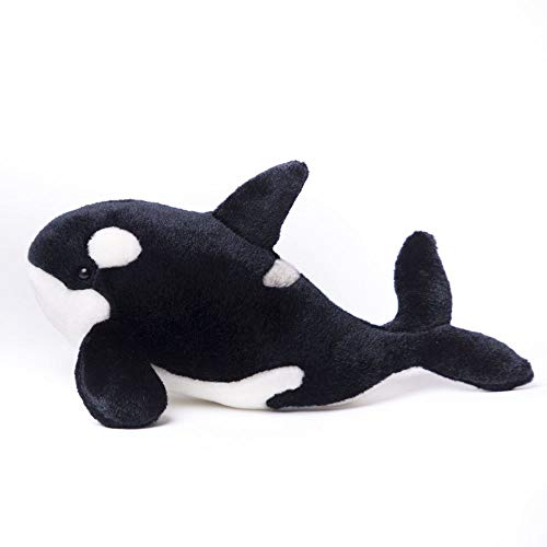 TAMMYFLYFLY The Orca Blackfish Long Big Killer Whale Stuffed Animal Sea Critters Plush Doll 39cm - Image 1