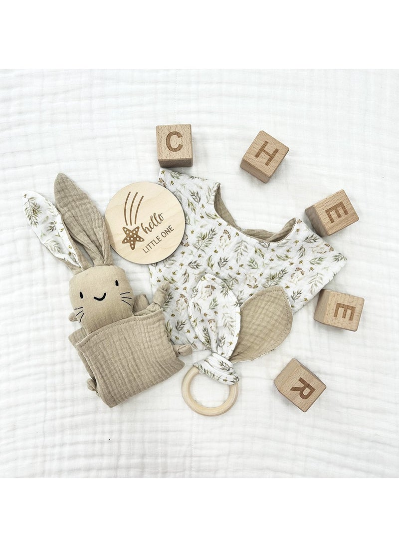 Beauenty Baby shower Towel Gift set Baby Bunny shower towel set  - Image 2