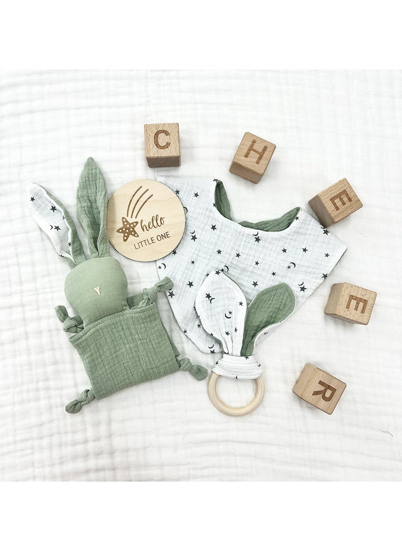 Beauenty Baby shower Towel Gift set Baby Bunny shower towel set  - Image 3