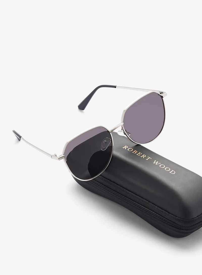 Robert Wood Polarized Lens Round Sunglasses