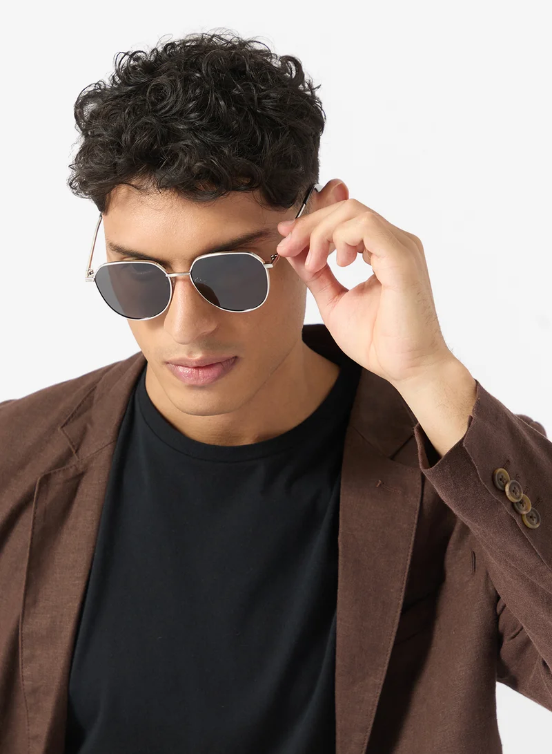 Robert Wood Polarized Lens Round Sunglasses