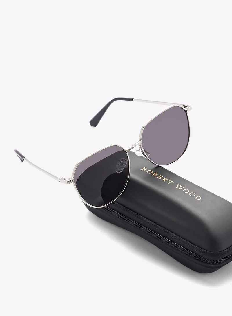 Robert Wood  Polarized Lens Round Sunglasses for Men | Best Price UAE