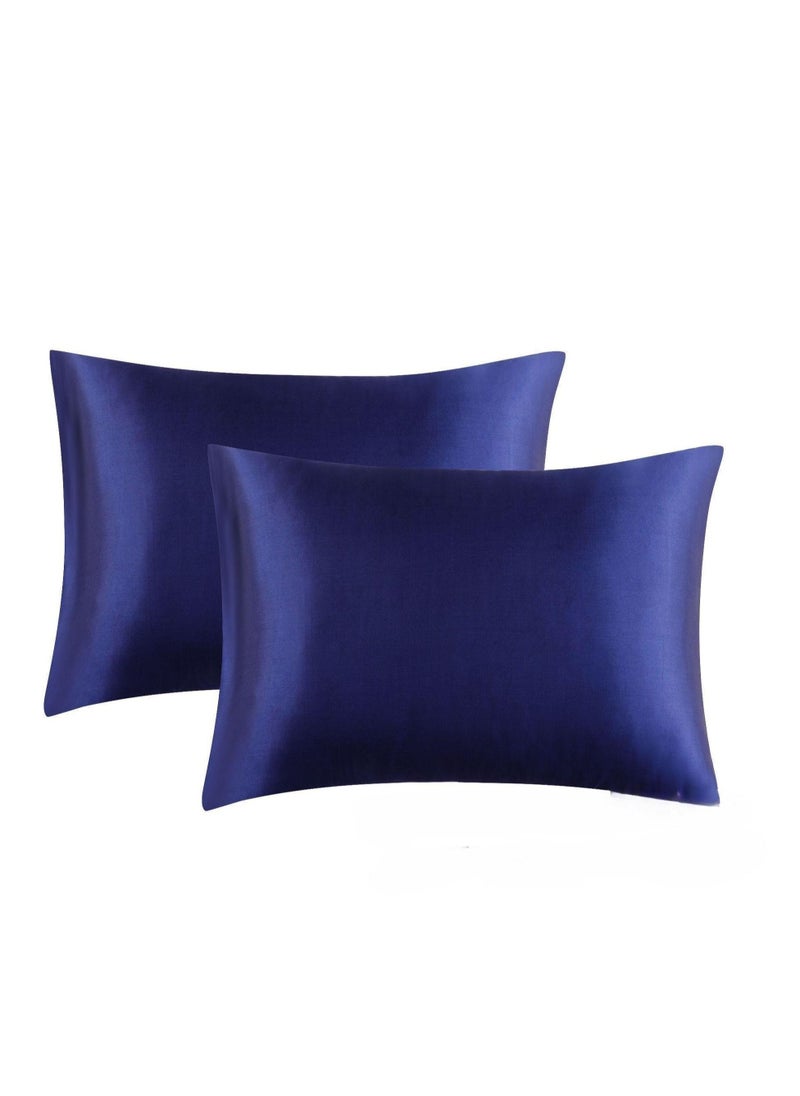 Y&D 2-Piece Simple Solid Colour Pillow Case Cover  - Image 1
