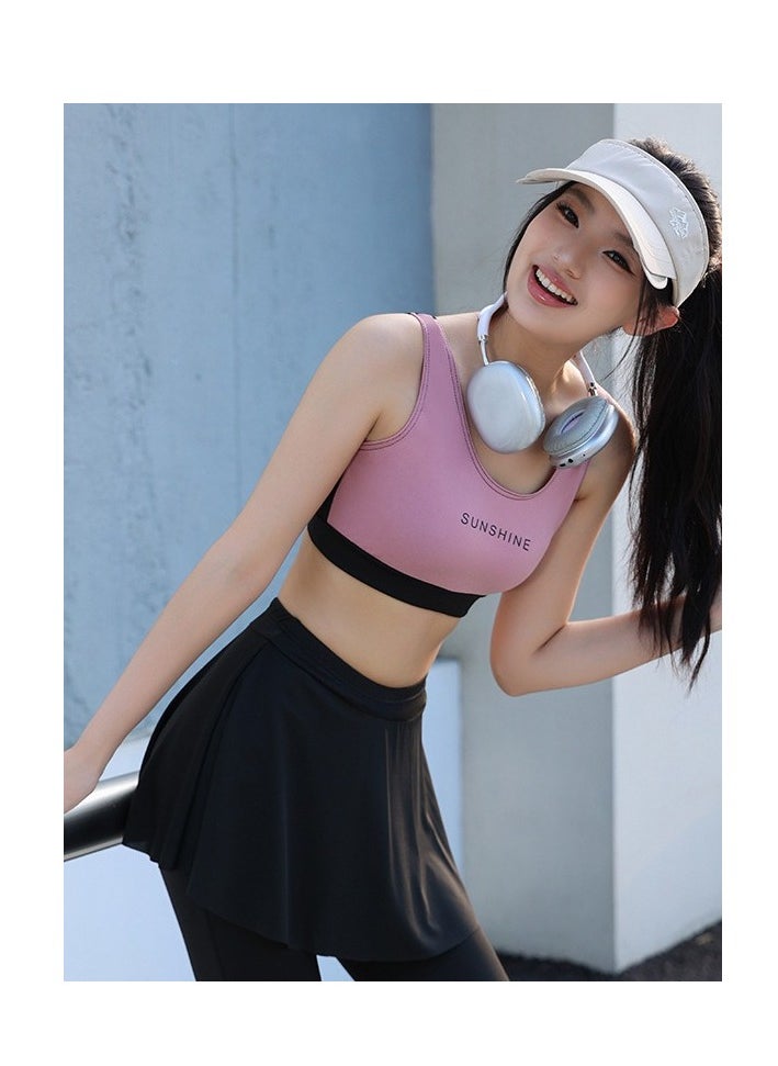 GRKC Modest 4 Piece Swimsuit Set for Women Includes Swimwear Swim Skirt Swim Shorts and Swim Top UV Protection Bathing Suit Elegant Tummy Control Design Perfect for Surfing and Swimming  - Image 3