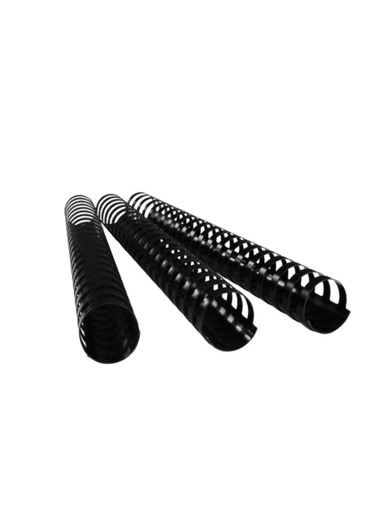 PARTNER 50-Piece Binding Combs 32mm Black 