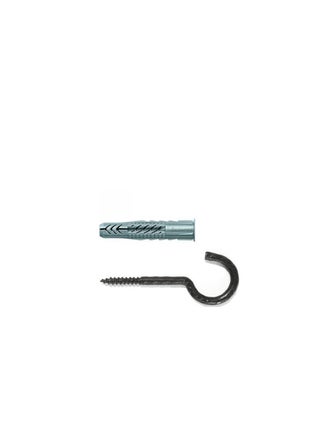 Fischer Nylon Expansion Fixing Plug W/Half Rnd Hooks Black SX 6 RHB B 2Pcs - pzsku/Z56698238467FF05C9C0AZ/45/_/1713873964/7250b73e-744d-4d00-bbe3-17d552cd4c7b