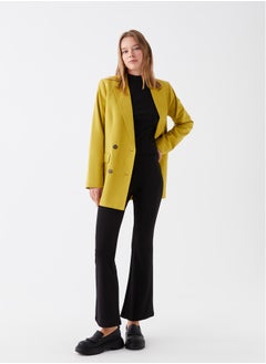 Slim Fit Plain Crepe Women's Pants