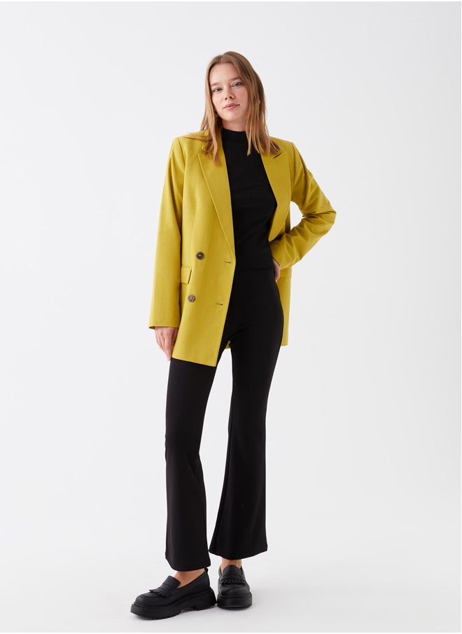 LC WAIKIKI - Slim Fit Plain Crepe Women's Pants - Image 1