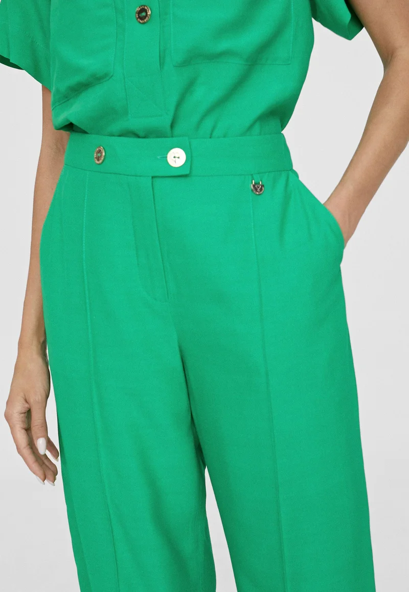 Lola Casademunt Monochrome cropped trousers