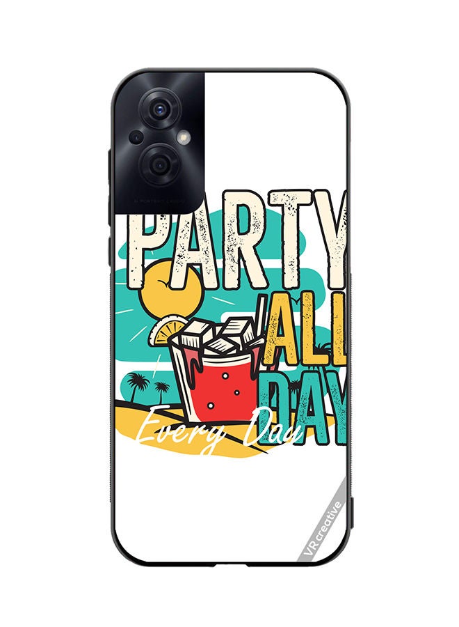 VR CREATIVE Protective Case Cover For Oppo Reno8 Z Part All Day Everyday Design Multicolour - Image 1