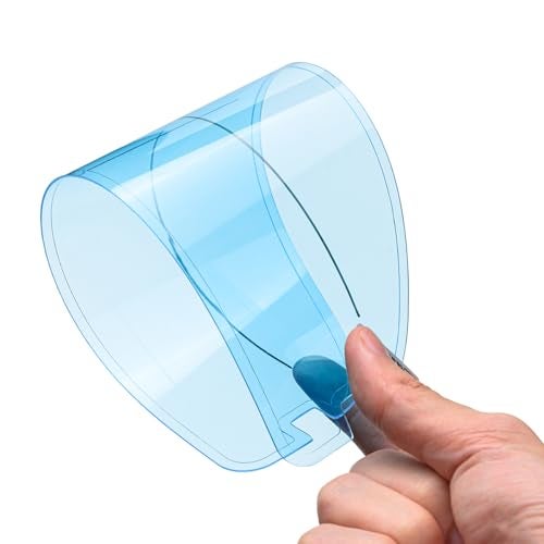 RVBASICS Universal Anti Fog Film for Motorcycle Helmet Visor,Helmet Face Shield Anti Fog Visor Insert,Fog Prevention Visor Lens on Cold Mornings and Rainy Days,Clear Vision Safer Rides,Simple but Effective - Image 4