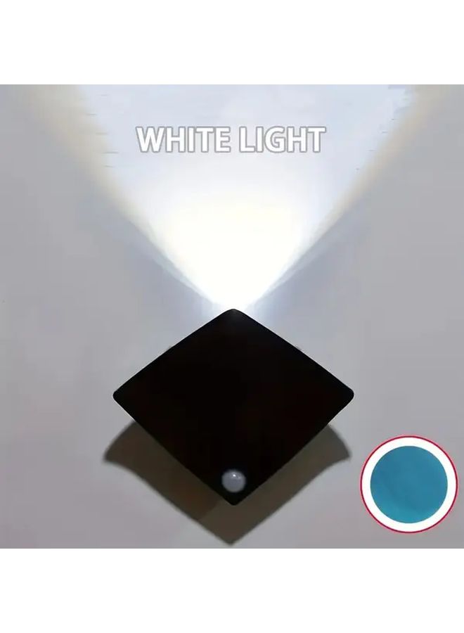 مستشعر الحركة مصباح حائط LED أبيض يعمل بالبطارية لمبة الأكريليك لغرفة النوم الممر الدرج - Image 4