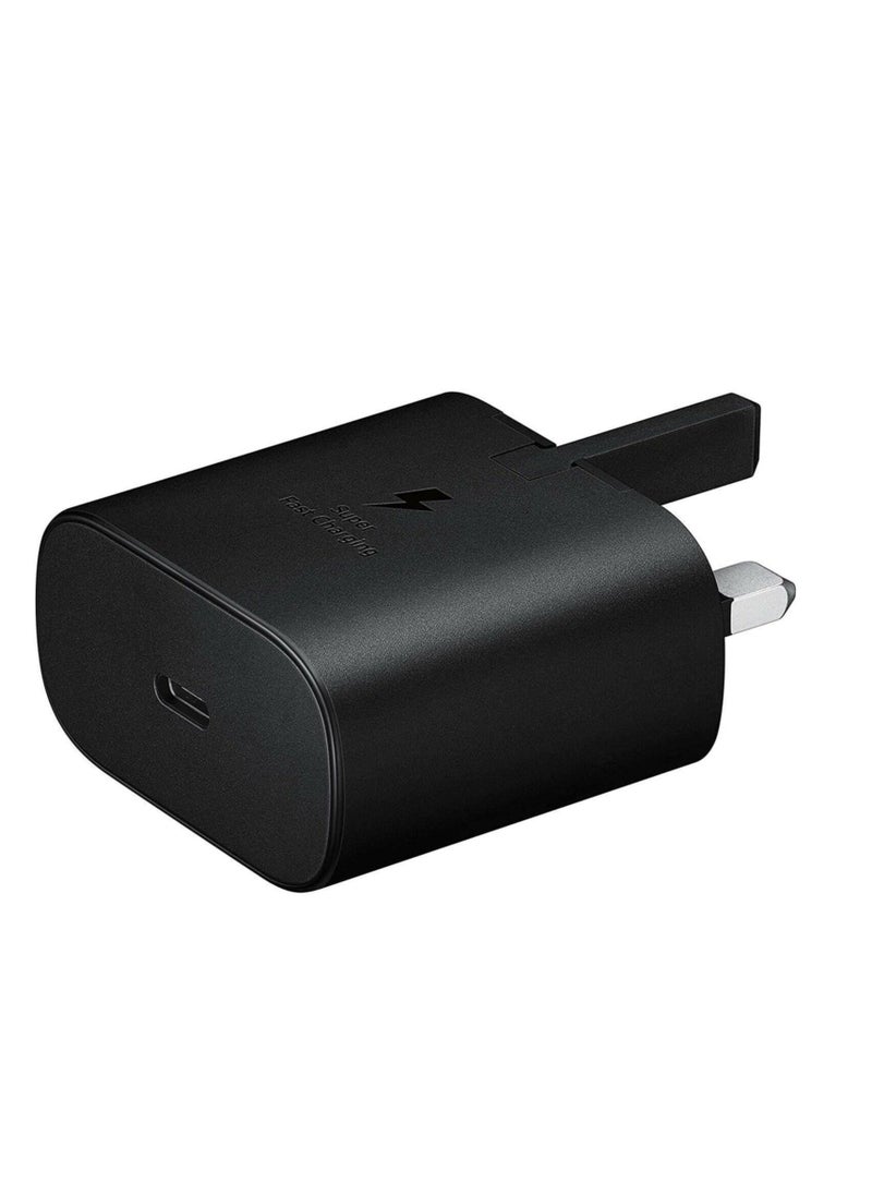 compatible Samsung 45W USB Type C UK Travel Adaptor with Cable, EP-TA845XBEGGB, Black  - Image 3