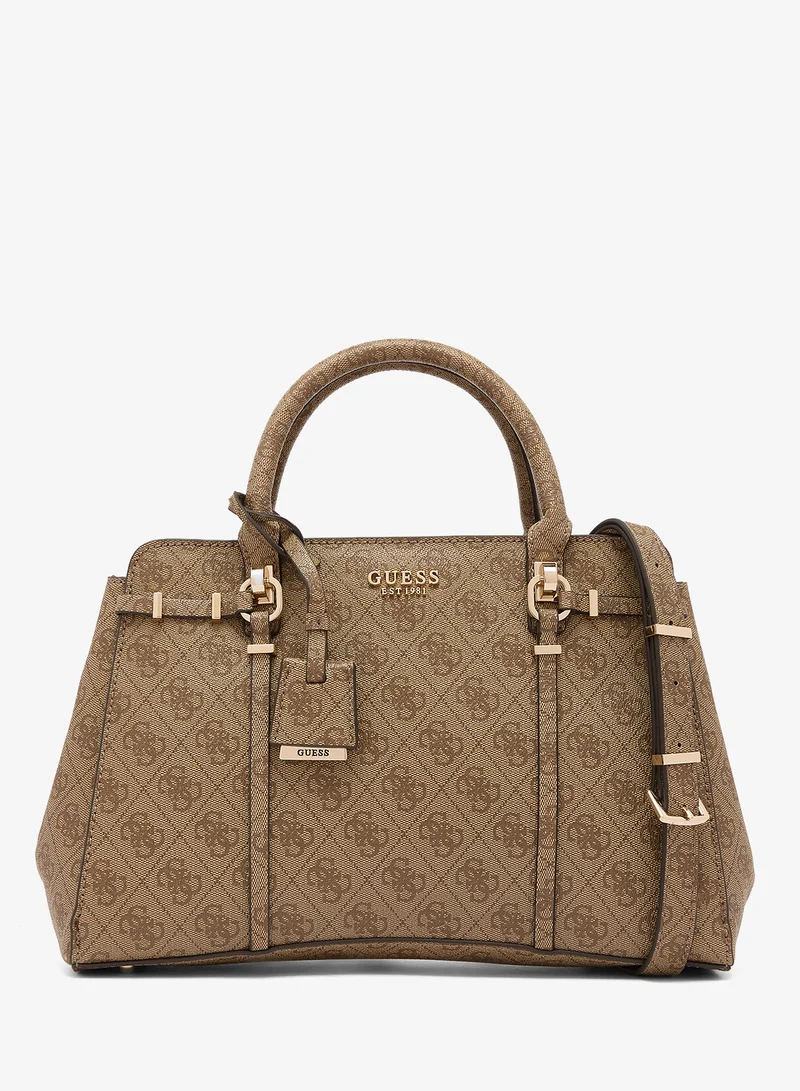 Leona Logo Small Satchel Bag