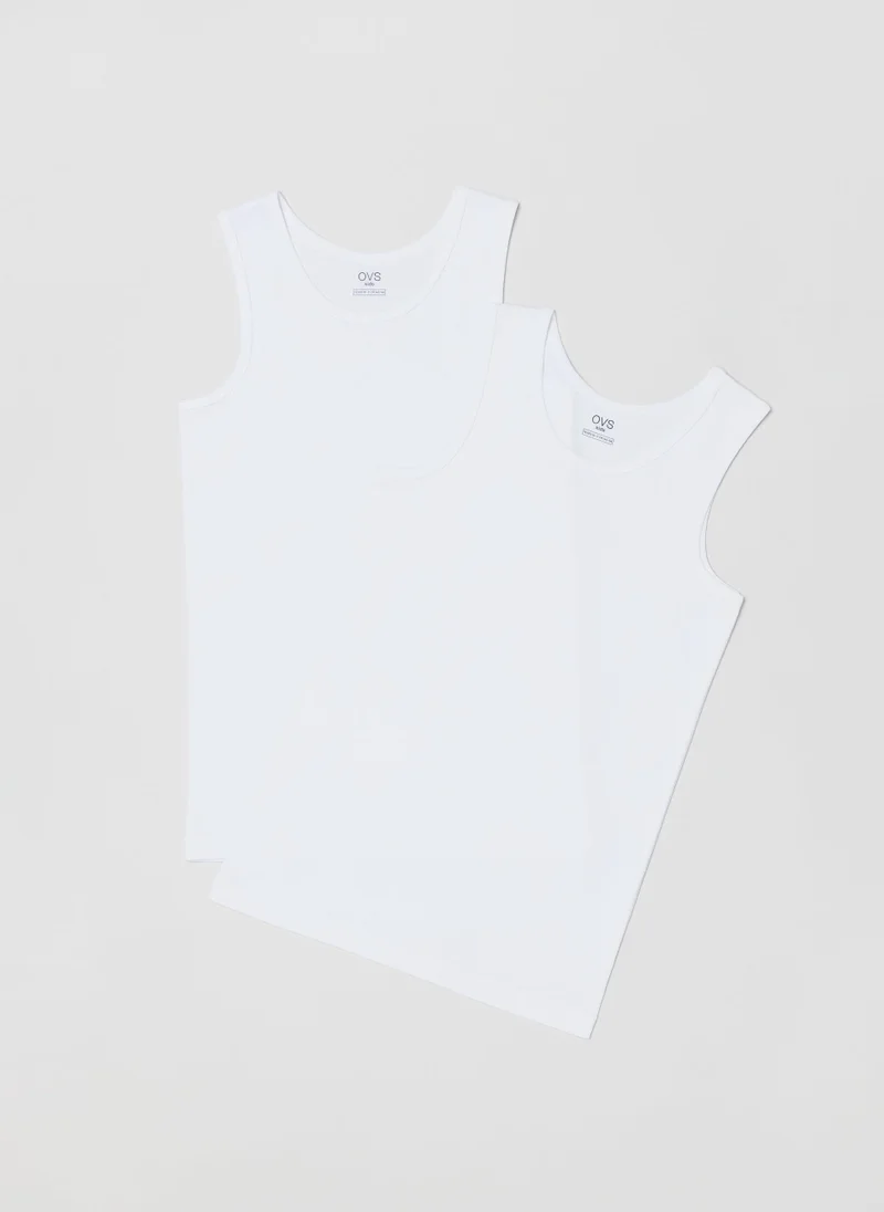 Ovs OVS Boys Tanktops - White