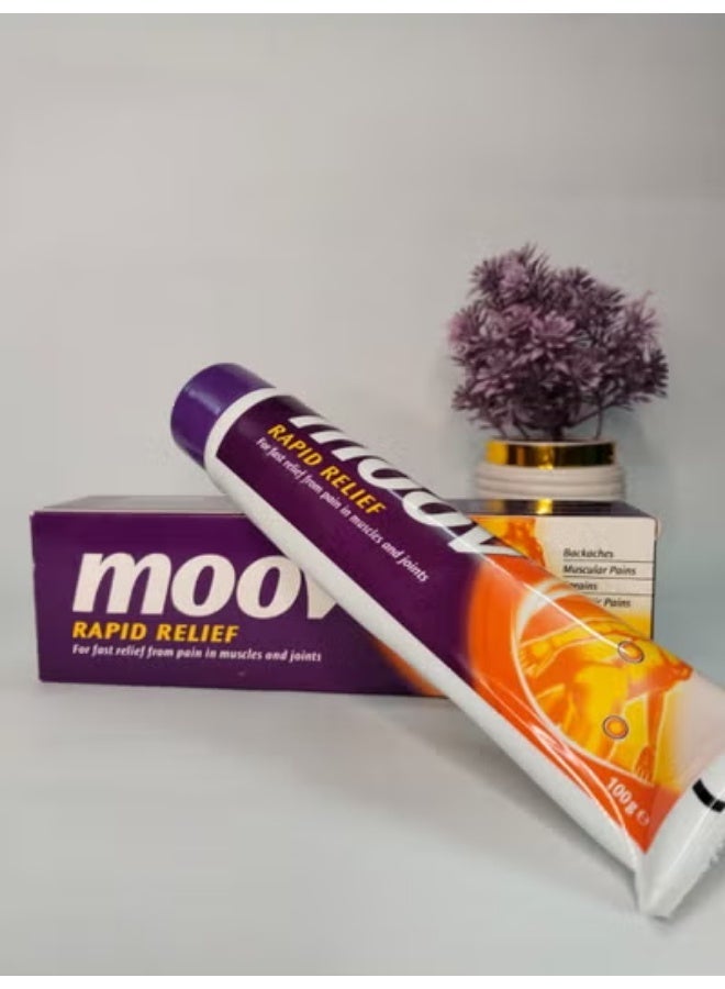 Moov Fast Acting Massage Cream designed to relieve muscle and joint pain and promote relaxation - 100g - Image 4