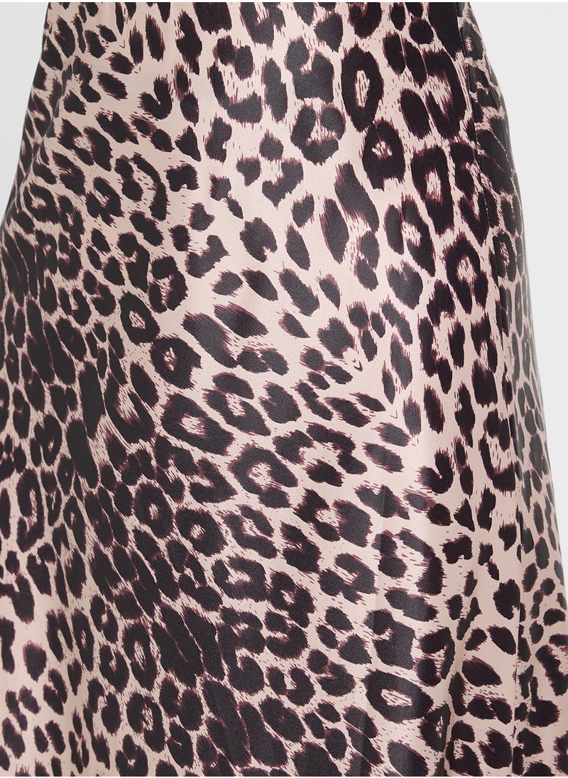 ELLA Animal Print Skirt  - Image 4