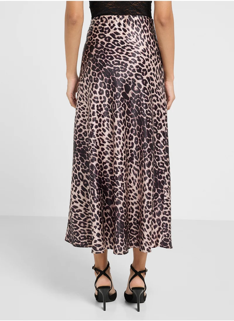 ELLA Animal Print Skirt