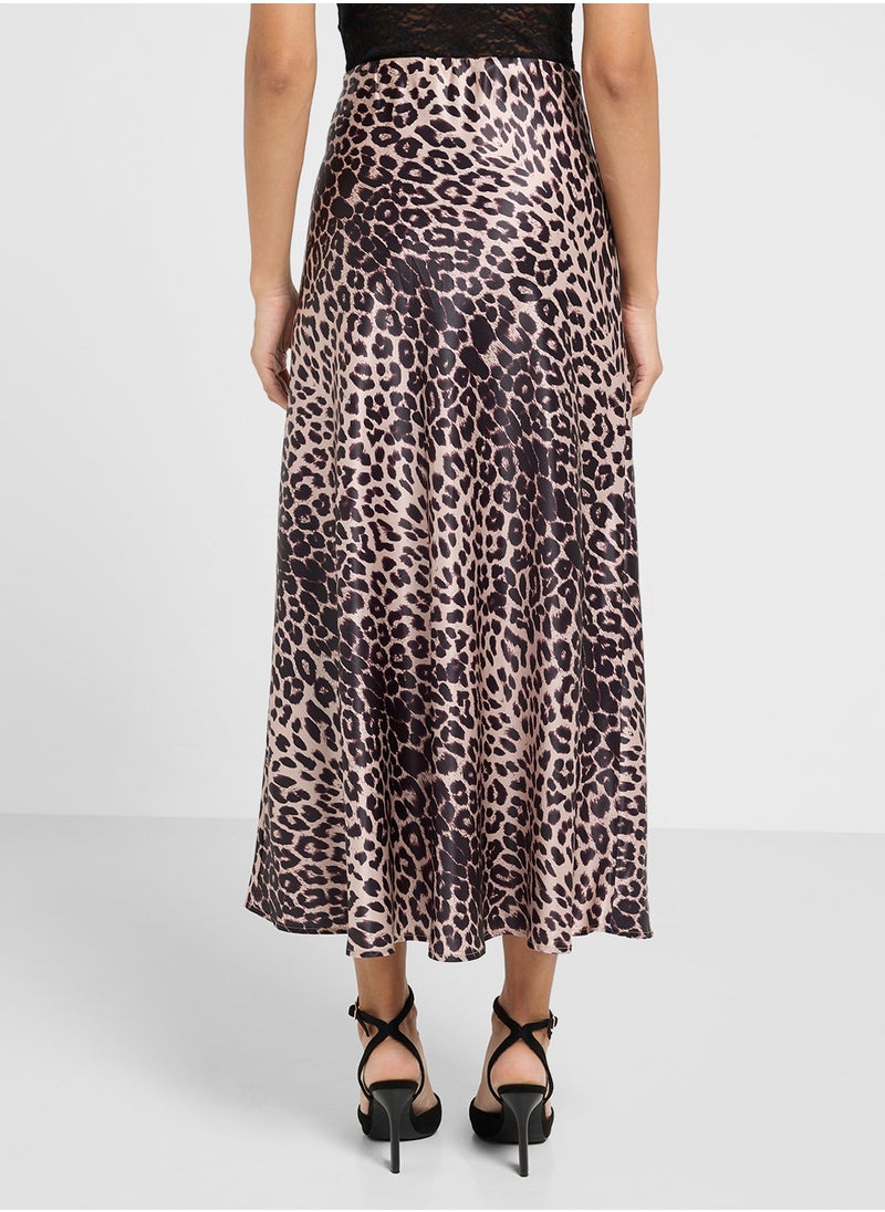 ELLA Animal Print Skirt  - Image 3