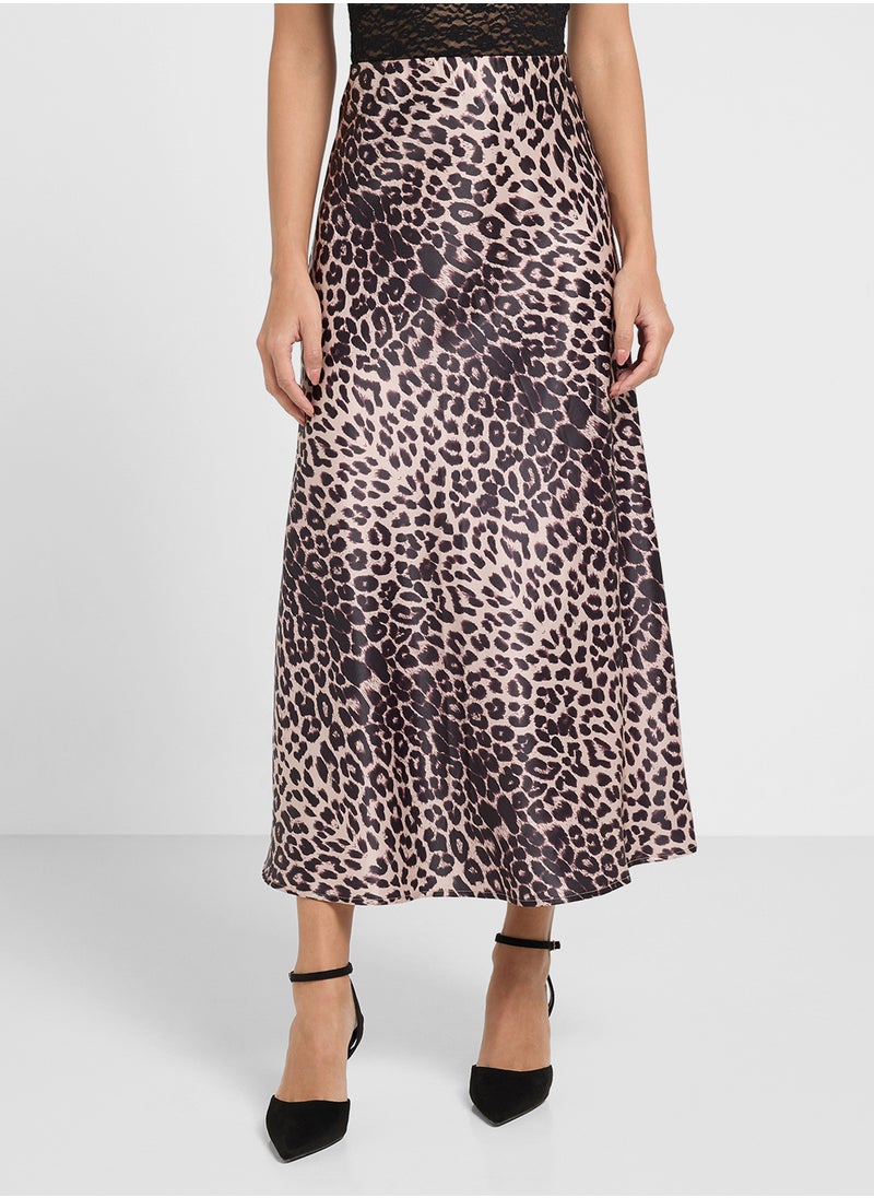 ELLA Animal Print Skirt  - Image 2