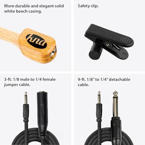 KNA UK-1 Portable Bridge-Mounted Piezo Pickup for Ukulele – Natural Uke Tone, Lightweight, Detachable, Easy No-Mod Installation, Passive No-Battery Design, Universal Fit, Handcrafted in Europe - Image 5