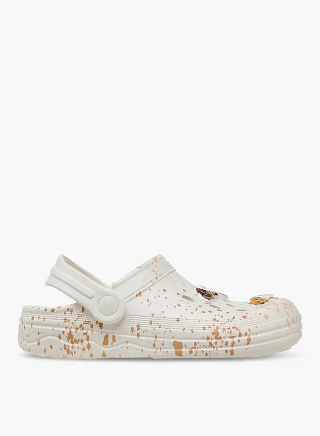 Disney The Lion King Jibbitz Embellished Clogs with Backstrap