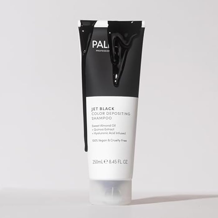 Pallure Jet Black Color Depositing Shampoo, 250 ml - Image 3