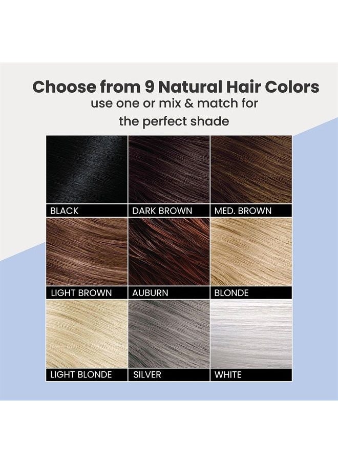 Top secret - Hair Thickening Building Fibers - Undetectable & Natural Hair Filler - for Men & Women - Instantly Fill In Fine Thinning Hair - Weather & Sweat Resistant (Dark Brown, Large) - Image 1