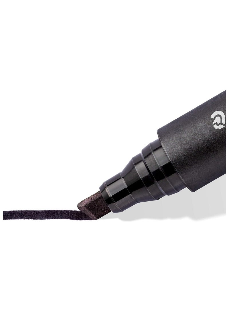 ستدلر ماركر ستيدلر حبر دائم اسود ١٠اقلام - Image 3