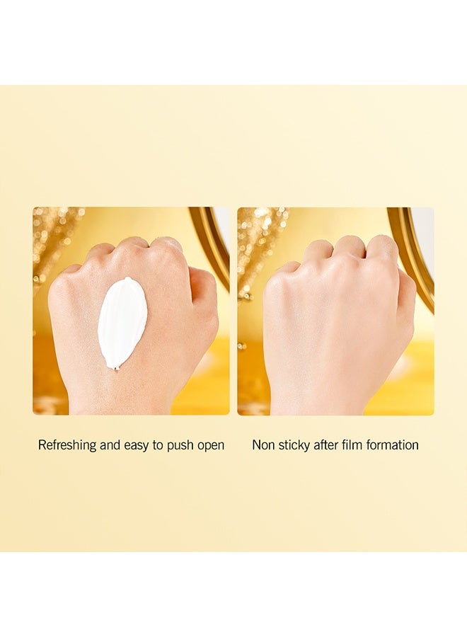 هايكوير كريم حماية من الشمس SPF 50 PA، حماية عالية من UVA/UVB، تفتيح لون البشرة، ترطيب وتغذية، خفيف بدون أثر أبيض، قاعدة لمكياج الوجه لجميع أنواع البشرة، 60 مل - Image 4