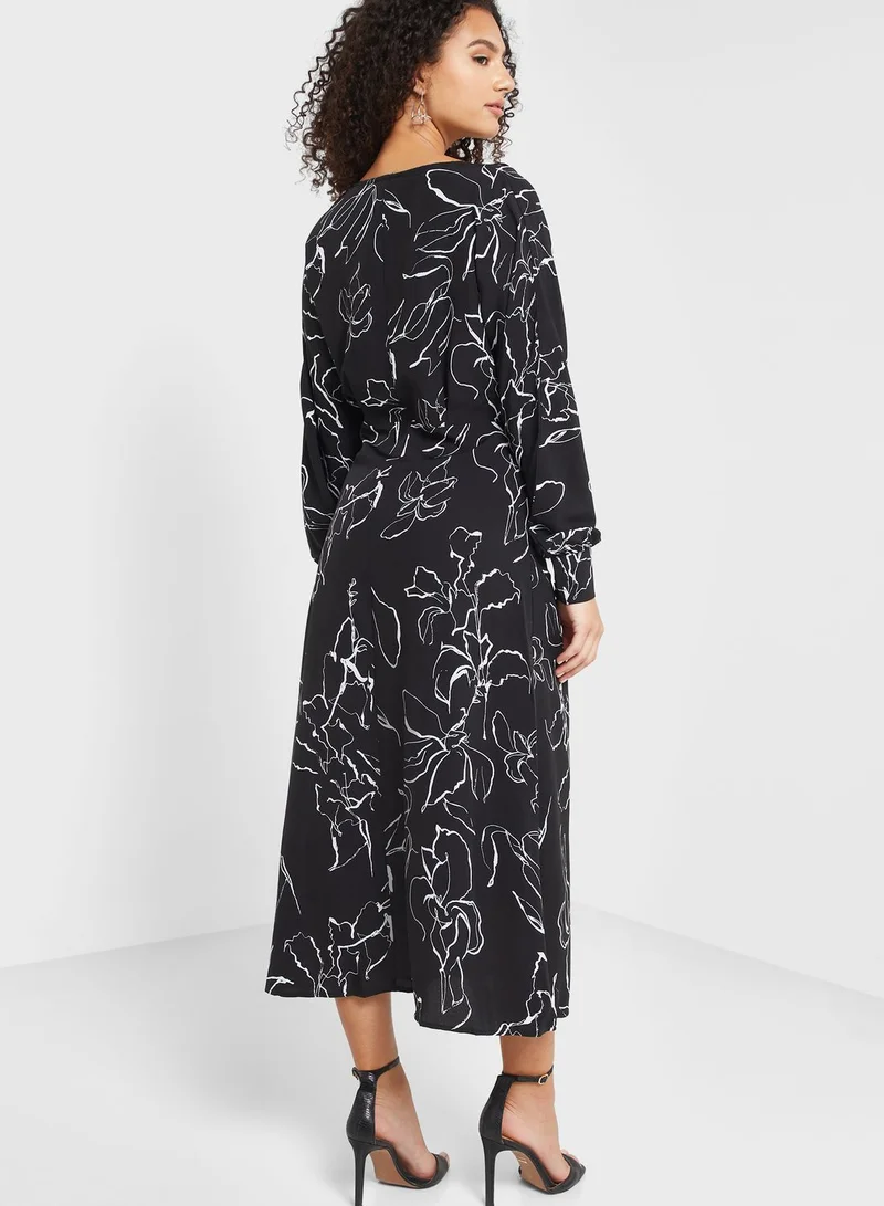 DEBENHAMS Batwing Sleeve Dress