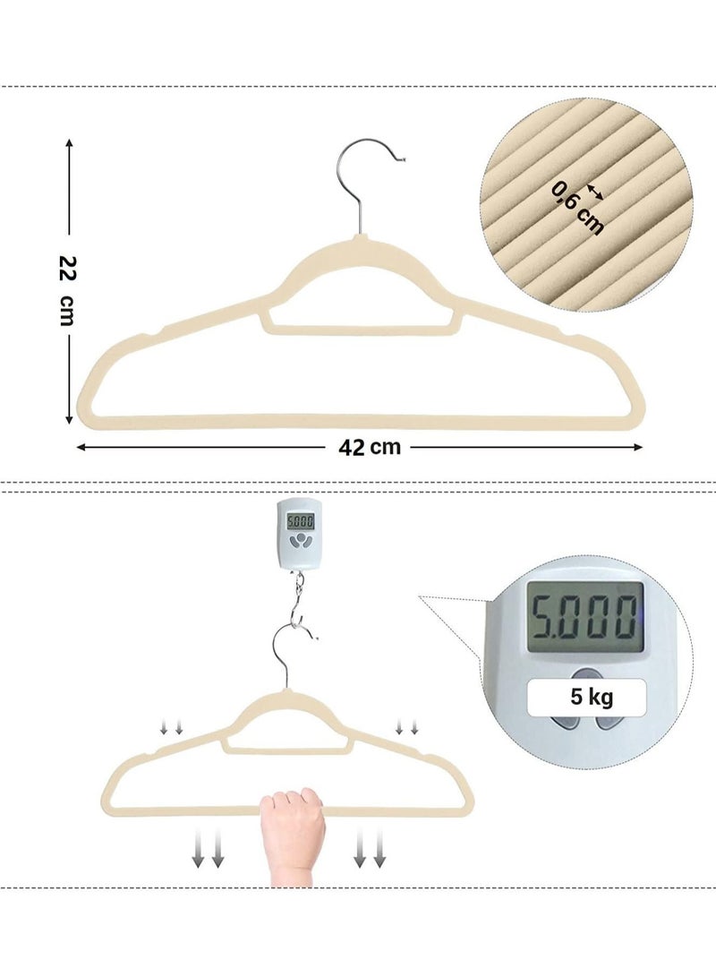 CityRiya-Long Hangers 100 Pack Coat Hanger Premium Suit Hangers for Men Women Robe Hangers Heavy Duty Clothing Hangers Pants Hanger Set Black Clothes Hangers with 360° Rotatable Hook & Shoulder Grooves - Image 2