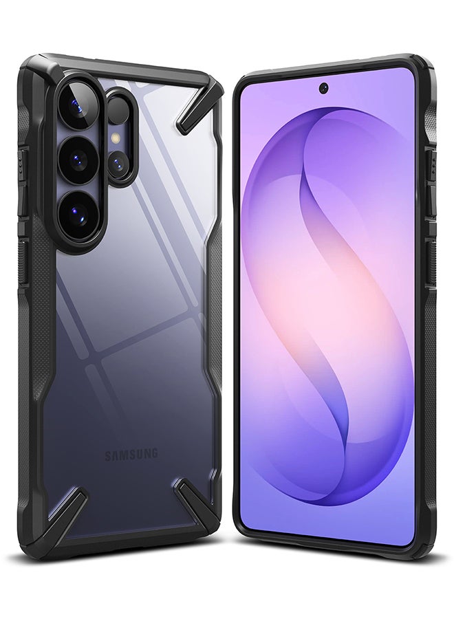 Ringke Fusion-X for Samsung Galaxy S26 Ultra 5G Case  , Clear Hard Back Cover Shockproof Protective Bumper Phone Cover for S26 Ultra -  Black black - Image 1