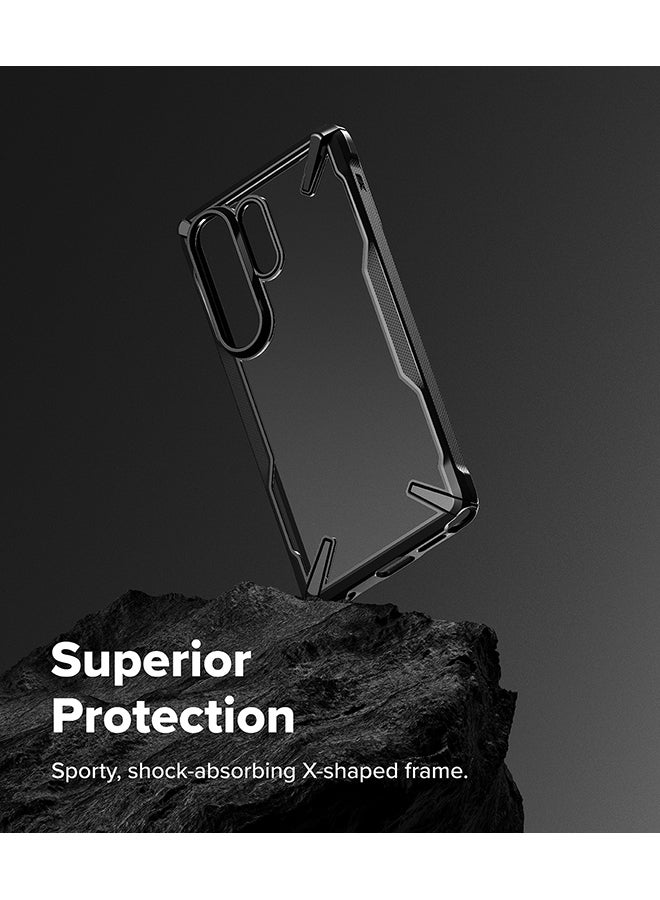 Ringke Fusion-X for Samsung Galaxy S26 Ultra 5G Case  , Clear Hard Back Cover Shockproof Protective Bumper Phone Cover for S26 Ultra -  Black black - Image 3