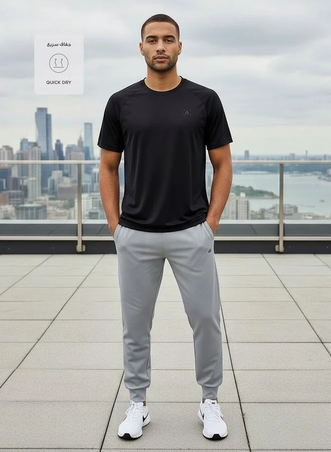Splash Active Men 2 Way Stretch Performance T shirt