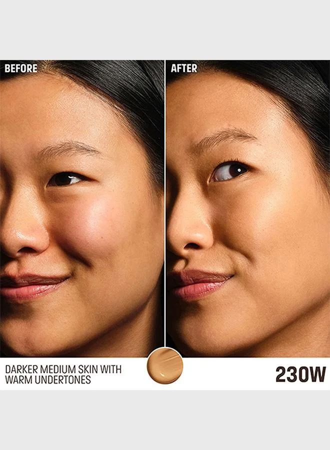 Make Up For Ever 230W (Papyrus) Hd Skin-Balancing & Perfecting Foundation​ - 230W (Papyrus) for Women | Best Price UAE