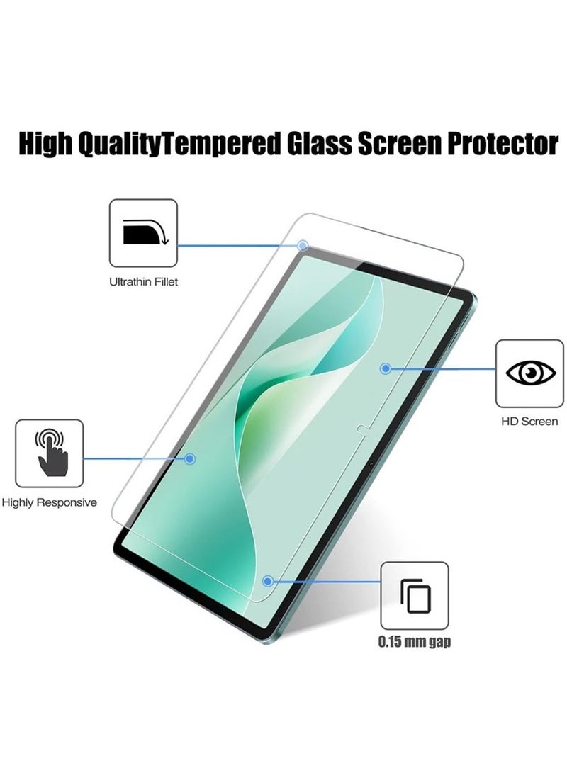 1 Pack Screen Protector Compatible with Huawei MatePad 11.5"S Tablet  Anti-scratch Anti-fingerprint High Sensitivity 9H Hardness Tempered Glass for MatePad 11.5"S - Image 2