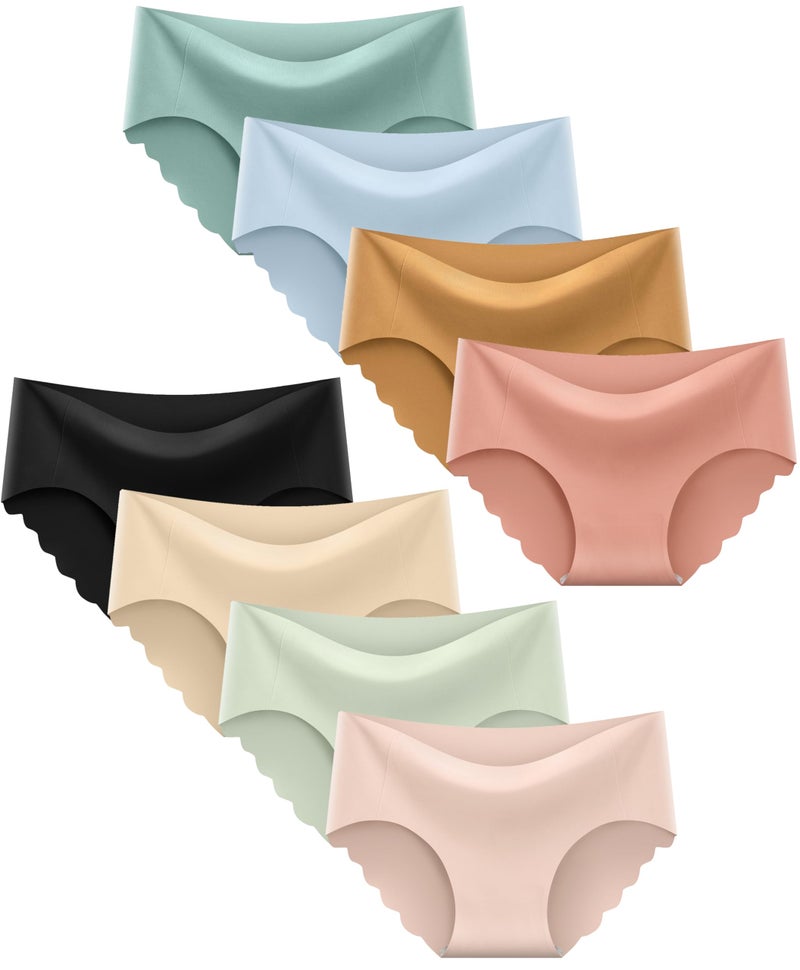 Boboking Teen Girls Seamless Underwear No Show Panties 9-10Years - Image 1