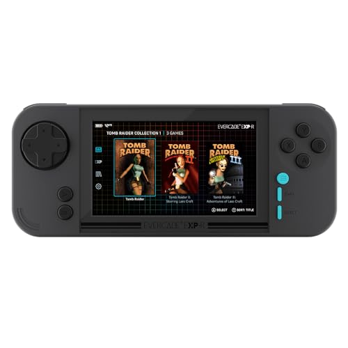 Evercade EXP-R Retro Gaming Handheld Console with Tomb Raider 1, 2 & 3 - Image 3