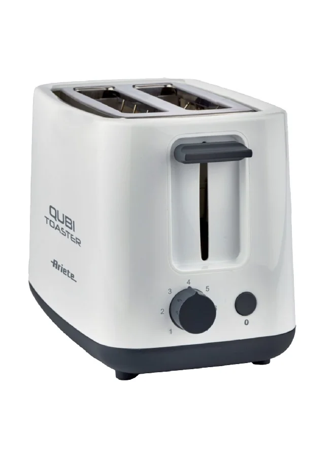Ariete 2-Compartments Stainless Steel Construction Qubi Toaster