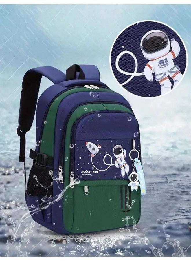 Impulse Impulse Astronaut 25L Unisex Stylish &Trendy Water Resistant printed Bag, College travel Backpack, School Bag for boys & girls with 1 Year Warranty  - Image 5