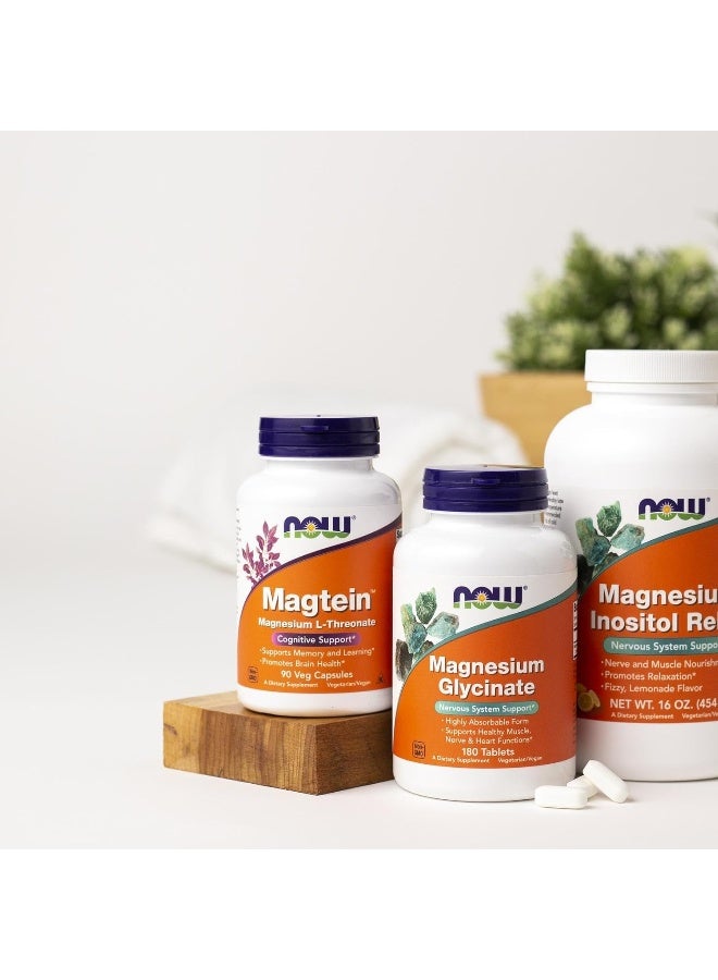 Now Foods Magtein Veg Capsules, 90 Count (Pack of 1) - Image 5